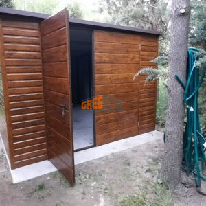 DOMEK OGRODOWY 3m X 3m DREWNOPODOBNY