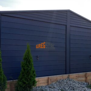 GARAŻ BLASZANY 6m X 5m AKRYLOWY