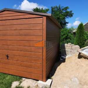 DOMEK OGRODOWY 3m X 4m DREWNOPODOBNY