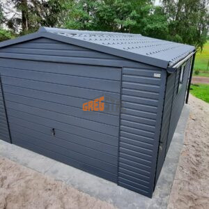 GARAŻ BLASZANY 3m X 3m AKRYLOWY
