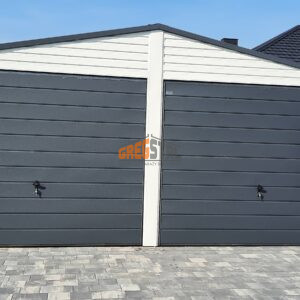 GARAŻ BLASZANY 7m X 5m AKRYLOWY