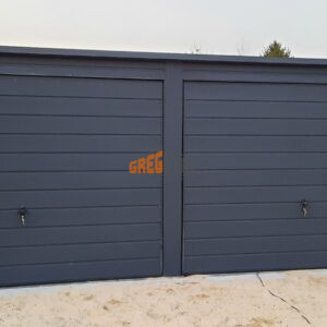 GARAŻ BLASZANY 7m X 6m AKRYLOWY