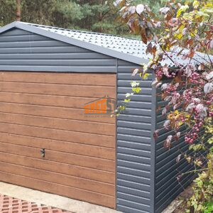 GARAŻ BLASZANY 3m X 3m AKRYLOWY